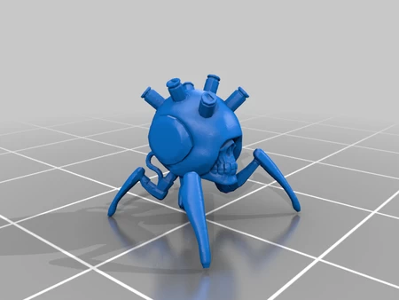  Skull bot  3d model for 3d printers