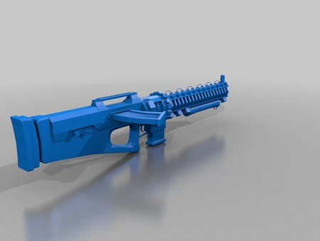  Gauss rifle  3d model for 3d printers
