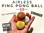  Airless ping pong ball 2.0  3d model for 3d printers