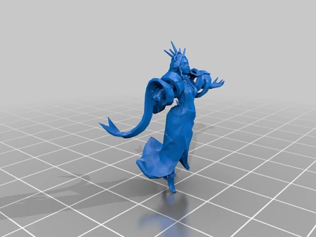 Modelo 3d de Adivino - dnd para impresoras 3d