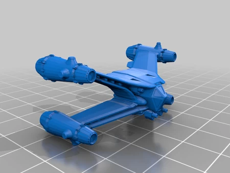  Starfury fighter  3d model for 3d printers