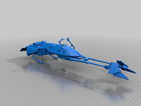  Speeder  3d model for 3d printers