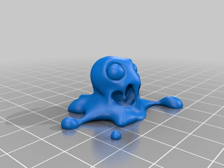   gelatinous blob  3d model for 3d printers