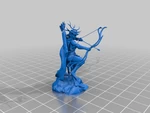   elven hunter  3d model for 3d printers