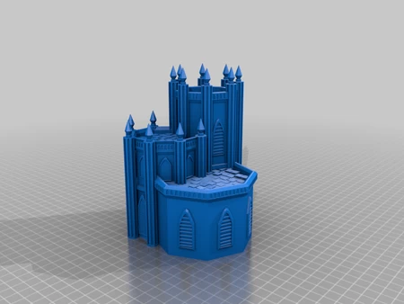 Modelo 3d de Edificios épicos para impresoras 3d