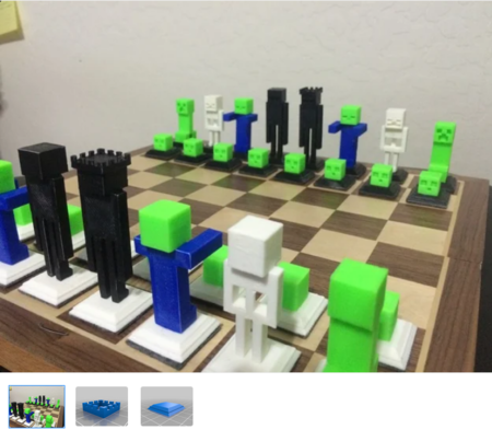  Chess set base and crown  3d model for 3d printers