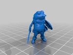 Modelo 3d de Sir hops - personaje dnd para impresoras 3d