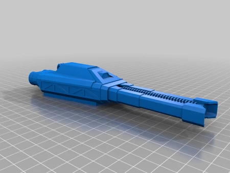  Railgun turret  3d model for 3d printers
