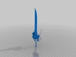   cosplay sword  3d model for 3d printers