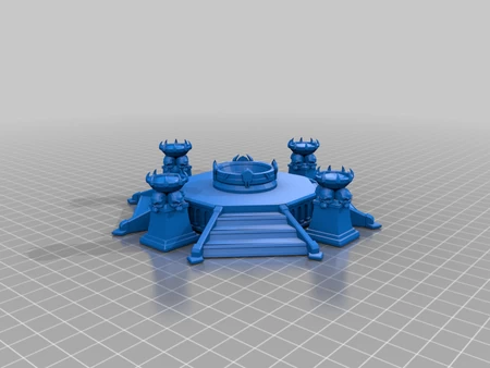  Cauldron of blood - terrain  3d model for 3d printers