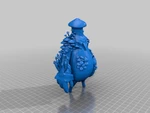 Modelo 3d de Trufa sensible para impresoras 3d