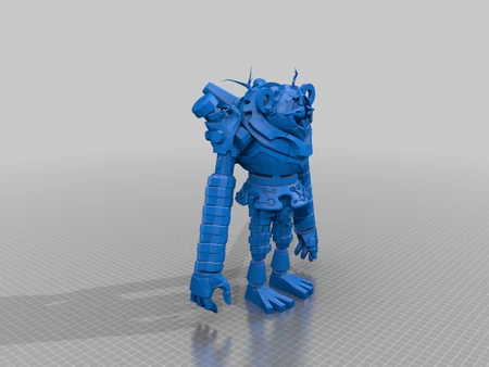 Modelo 3d de Guardián de las ruinas para impresoras 3d