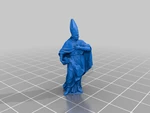 Modelo 3d de Sacerdote 28mm para impresoras 3d