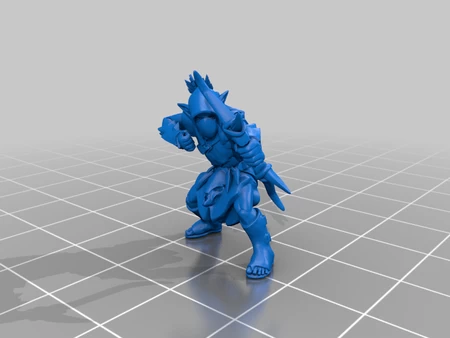  Goblin archer  3d model for 3d printers