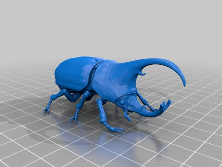  Dung beetle  3d model for 3d printers