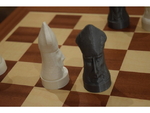  Gothic chess set  3d model for 3d printers