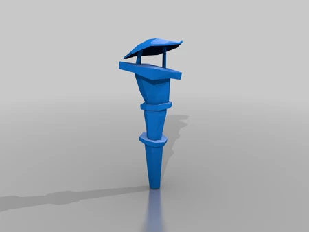 high fantasy chimney pipes for print 3d