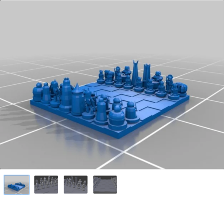 One chess set to rule them all