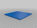  Chess board  3d model for 3d printers