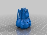  Halloween chess set  3d model for 3d printers