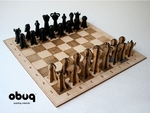  Chess set #2  3d model for 3d printers