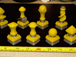  Jetan - martian chess variant  3d model for 3d printers