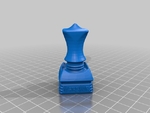 Modelo 3d de Jetan - marciano variante del ajedrez para impresoras 3d