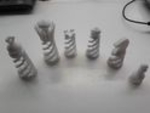  Twisted chess  3d model for 3d printers