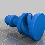  Twisted chess  3d model for 3d printers