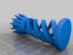  Twisted chess  3d model for 3d printers