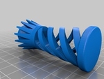  Twisted chess  3d model for 3d printers