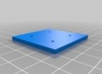 Modelo 3d de Tablero de ajedrez para impresoras 3d