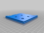 Modelo 3d de Tablero de ajedrez para impresoras 3d