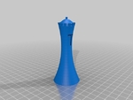Modelo 3d de Vivo o muerto. led tablero de ajedrez para impresoras 3d