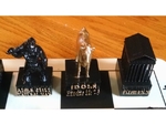  Lds missionary chess pieces  3d model for 3d printers