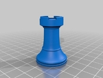  Openscad chess simple printing  3d model for 3d printers