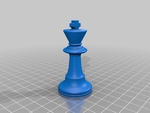  Openscad chess simple printing  3d model for 3d printers