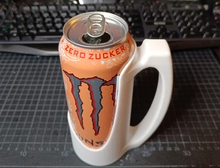 Mango porta latas ajustado para latas de 500 ml