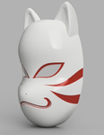  Kakashi anbu mask naruto  3d model for 3d printers