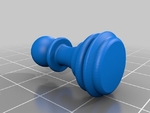  Chess game  3d model for 3d printers