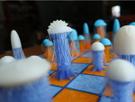  Chess set - jellyfish drooloop  3d model for 3d printers