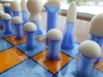  Chess set - jellyfish drooloop  3d model for 3d printers