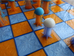  Chess set - jellyfish drooloop  3d model for 3d printers