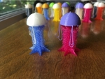  Chess set - jellyfish drooloop  3d model for 3d printers
