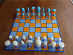  Chess set - jellyfish drooloop  3d model for 3d printers