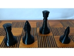 Modelo 3d de Pedro ganine clásico de ajedrez para impresoras 3d