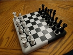  Chess set with box  3d model for 3d printers