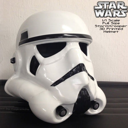 Escala completa de Casco de Stormtrooper (wearable)