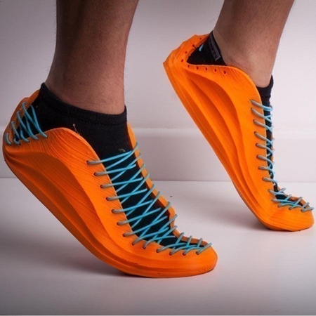 Sneaker with FILAFLEX Elastic filament