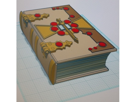  Dice box dnd book  3d model for 3d printers